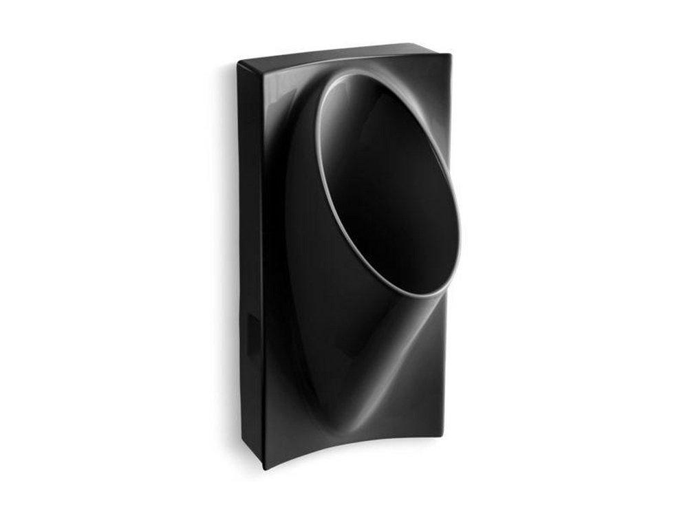 KOHLER Black Black&trade; Waterless Urinal 