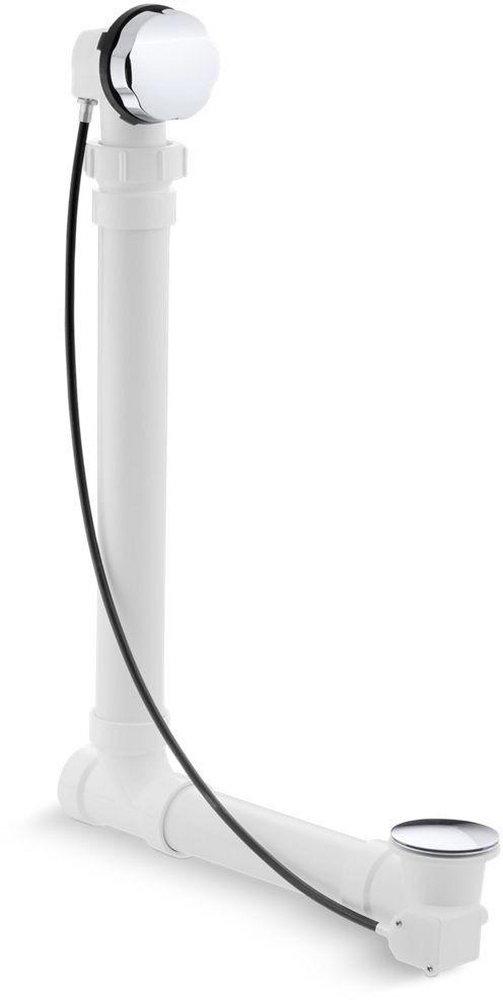 KOHLER Polished Chrome 21 in. Metal Cable Drain 