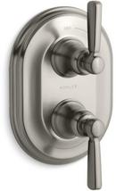 KOHLER Vibrant&reg; Brushed Nickel Two Handle Shower Faucet Trim Only 
