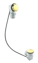 KOHLER Vibrant&reg; French Gold 21 in. Metal Cable Drain 