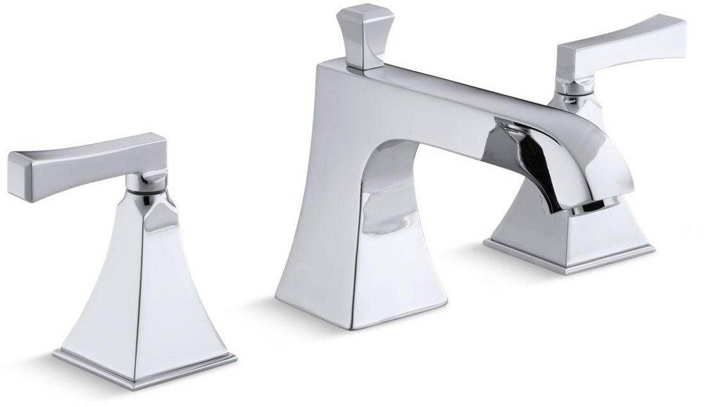 KOHLER Polished Chrome Two Handle Roman Tub Faucet Trim Only 