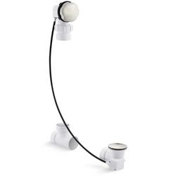 21 in. Metal Cable Drain in Vibrant Brushed Nickel