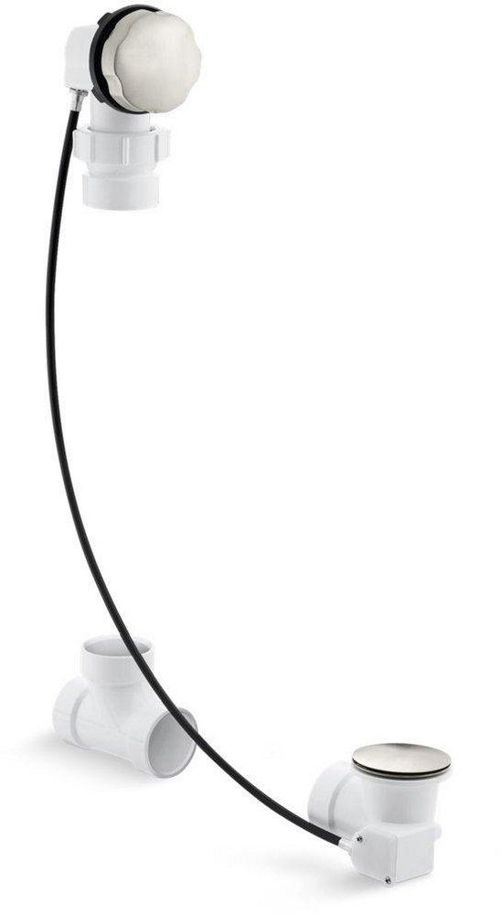 KOHLER Vibrant&reg; Brushed Nickel 21 in. Metal Cable Drain 