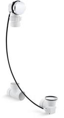 KOHLER Polished Chrome 21 in. Metal Cable Drain 