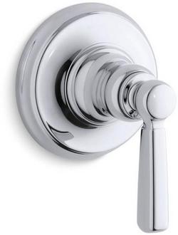 Single Handle Diverter Valve Trim in Polished Chrome
