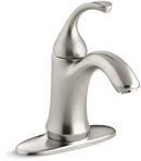 KOHLER Vibrant Brushed Nickel Single Handle Monoblock Bathroom Sink Faucet 