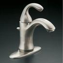 KOHLER Vibrant Brushed Nickel Single Handle Monoblock Bathroom Sink Faucet 