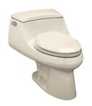 KOHLER Almond 1.6 gpf Elongated Toilet 