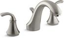 KOHLER Vibrant&reg; Brushed Nickel Two Handle Roman Tub Faucet Trim Only 