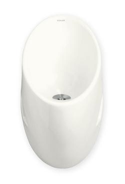 Waterless Urinal in White