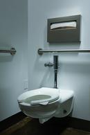 KOHLER White Plastic Elongated Open Front Less Cover Toilet Seat 