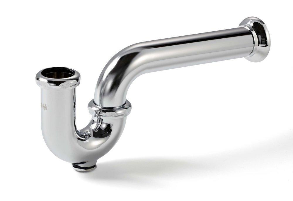 McGuire Manufacturing Chrome Plated Cast Brass P-Trap 