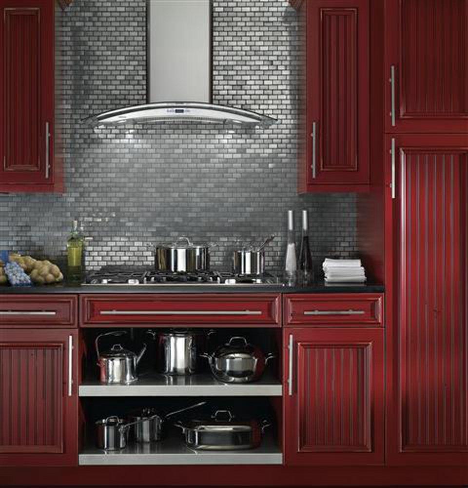 Monogram&reg; Stainless Steel 36 in. Chimney Range Hood 