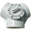 4 in. PVC Bull Run Diverter Valve