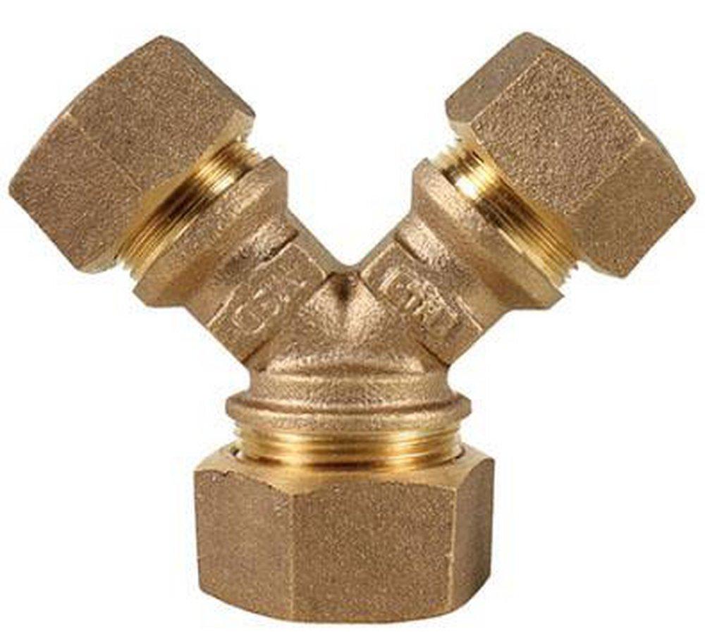 A.Y. McDonald CTS x CTS Brass Wye Branch 