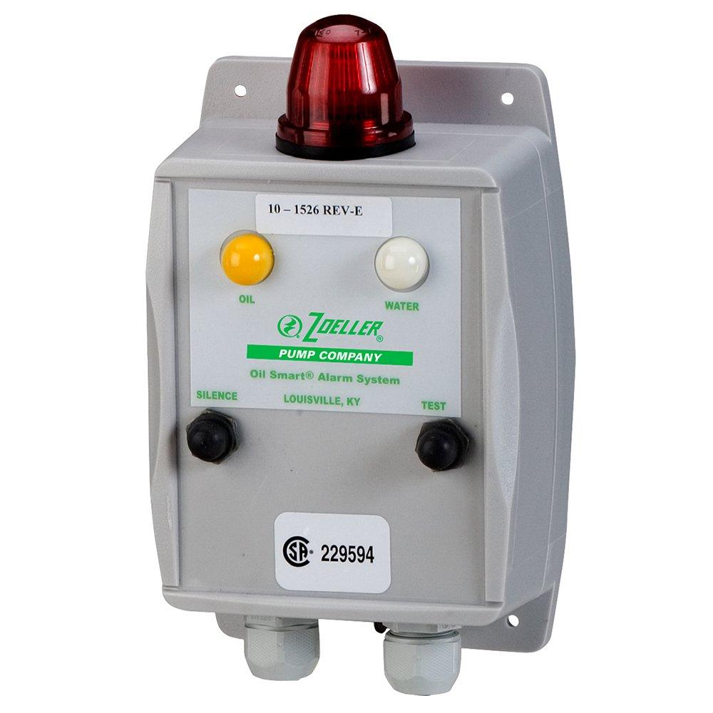 Zoeller Pump Co Oil Smart Alarm System with Light and Dry Contact 