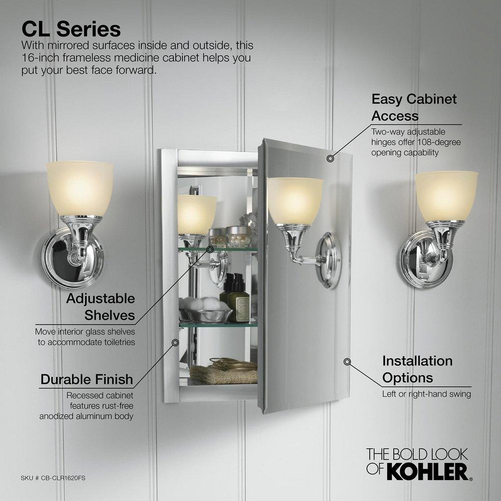 KOHLER Medicine Cabinet 20 in 