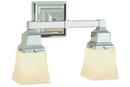 Double Wall Sconce in Polished Chrome