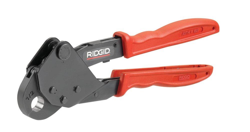 RIDGID Black Manual PEX Crimp Tool 