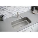 Dayton Radiant Satin 30-1/2 x 18-1/4 in. No Hole Stainless Steel Single Bowl Undermount Kitchen Sink 
