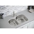 Dayton Radiant Satin 31-1/4 x 20 in. No Hole Stainless Steel Double Bowl Undermount Kitchen Sink 