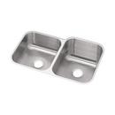 31-3/4 x 20-1/2 in. No Hole Stainless Steel Double Bowl Undermount Kitchen Sink in Radiant Satin