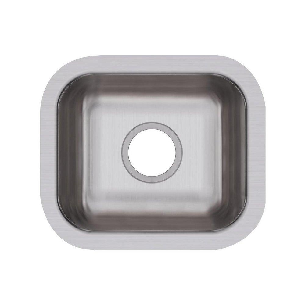 Dayton Radiant Satin 14-1/2 x 12-1/2 in. Undermount Stainless Steel Bar Sink 