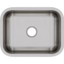 Dayton Radiant Satin 23-1/2 x 18-1/4 in. No Hole Stainless Steel Single Bowl Undermount Kitchen Sink 