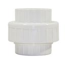White PVC Schedule 40 Union with Buna O-Ring 