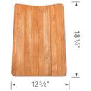 BLANCO Wood 18-1/2 x 12-5/8 in. Cutting Board 