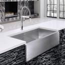 BLANCO Satin Polished 32 x 19-1/2 in. Stainless Steel Single Bowl Farmhouse Kitchen Sink 