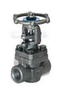 3/4 in. 800# Threaded A105 T8 Gate Valve Reduced Port Bolted Bonnet Forged Steel DSI 4121-A8-18