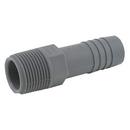 Jones Stephens Grey Corrugated x Hub PVC Fit Adapter 