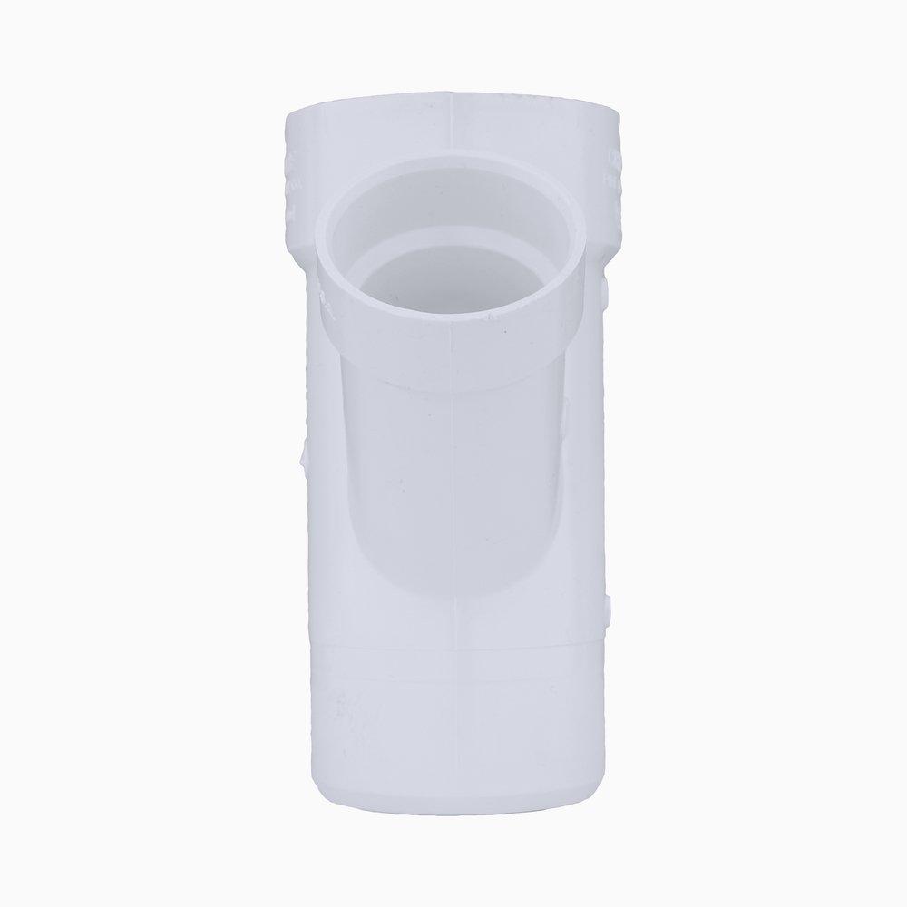 White PVC DWV Street Wye 