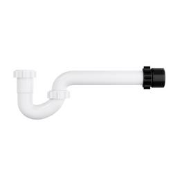 1-1/4 x 1-1/2 in. Plastic P-Trap in White