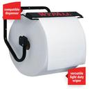 WypAll&reg; White 9-4/5 in. Jumbo Wipes Roll in White 