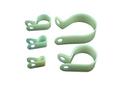 1/4 in. Nylon Wire and Cable Clamp in White (Pack of 100)