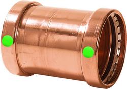 4 in. Copper Press Coupling (Less Stop)