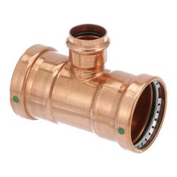 3 x 1-1/2 in. Copper Press Tee