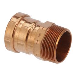 2-1/2 in. Copper Press Male Adapter