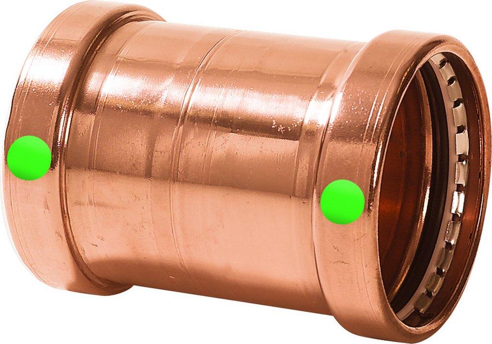 Viega Copper Press Coupling 