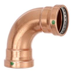 2-1/2 in. Copper Press 90&deg; Elbow
