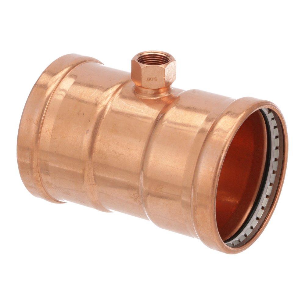 Viega Press x FPT Reducing Copper Tee with EPDM Seal 