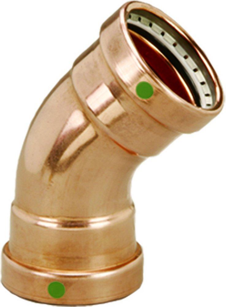 Viega Copper Press 45&deg; Elbow 