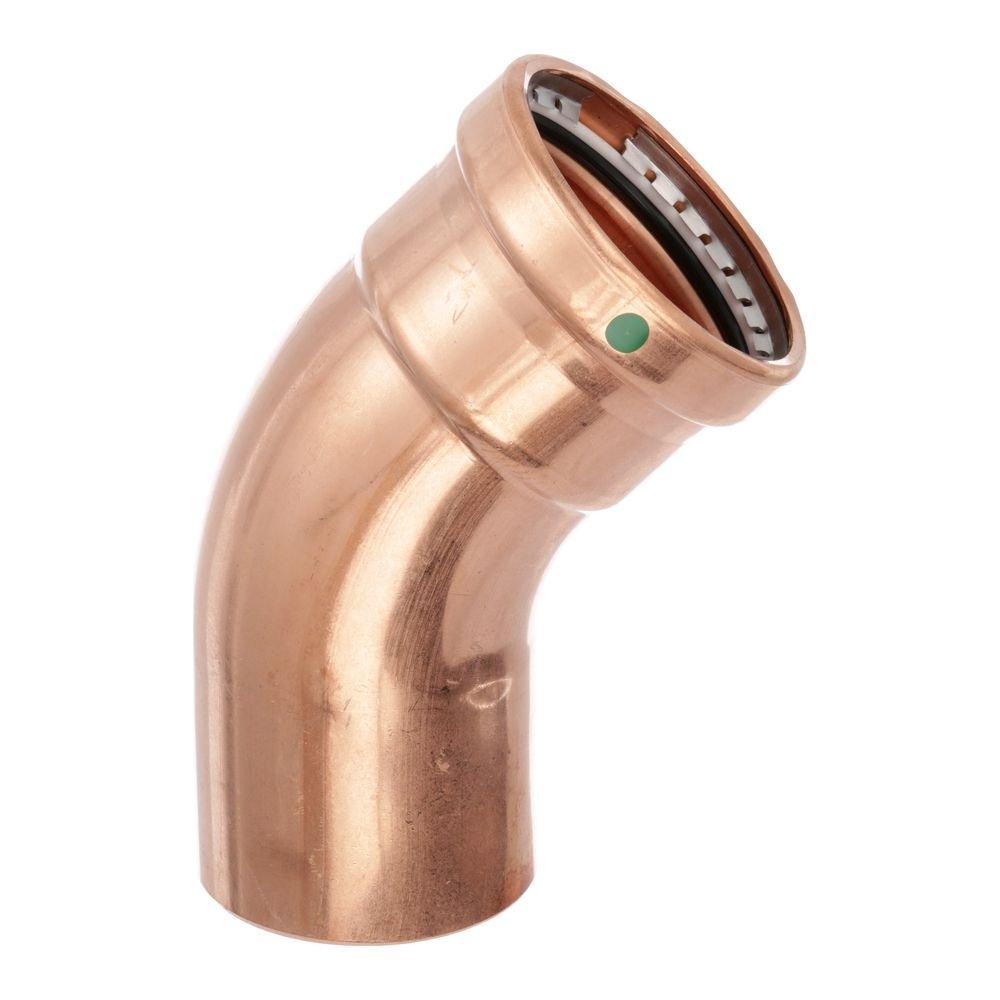 Viega FTG x Press Copper 45 Degree Elbow 