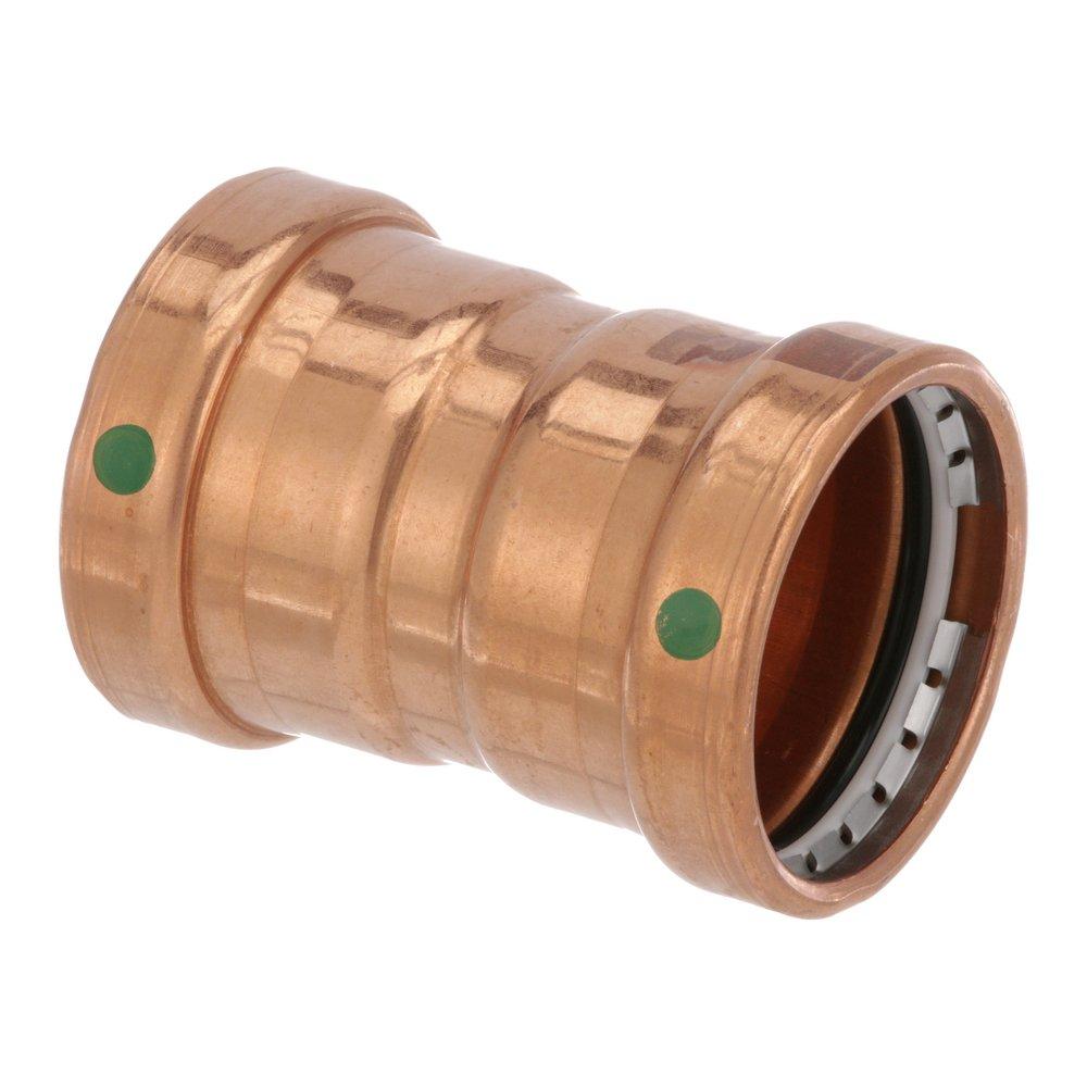 Viega Copper Press Coupling with Stop 