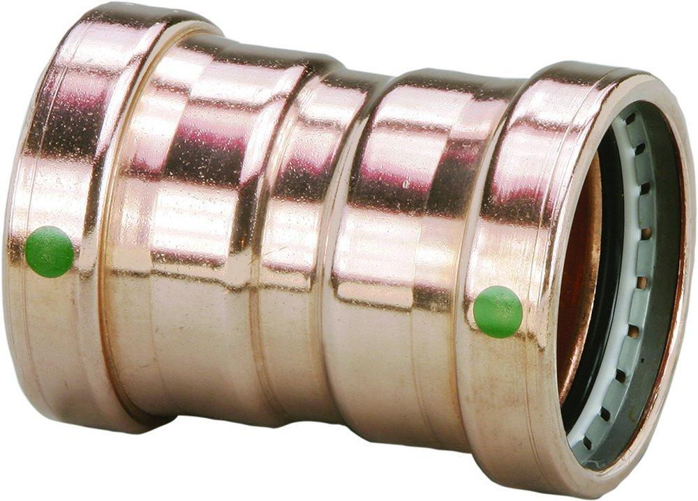 Viega Copper Press Coupling with Stop 
