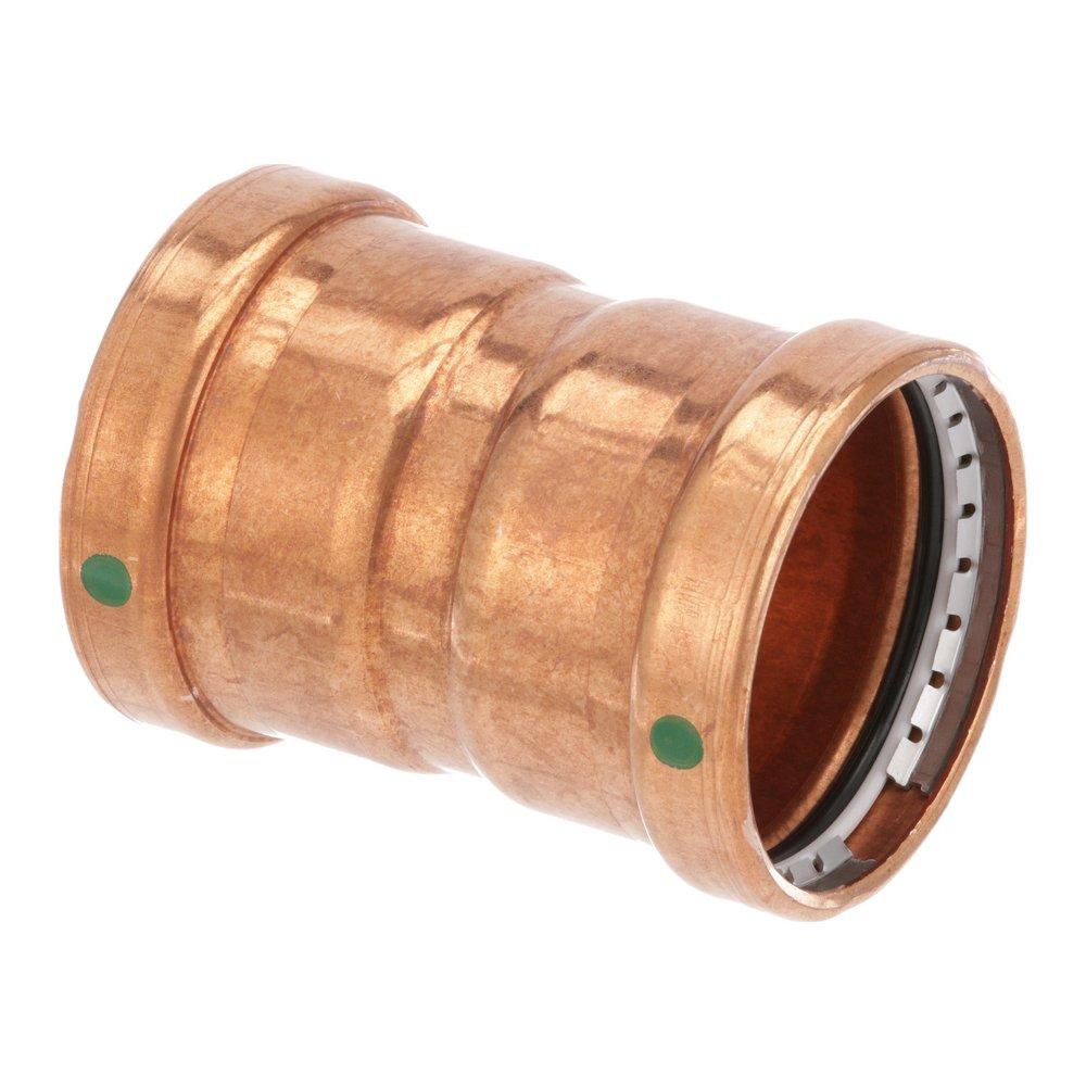 Viega Copper Press Coupling with Stop 