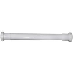 16 in. Slip-Joint Extension Tube in White
