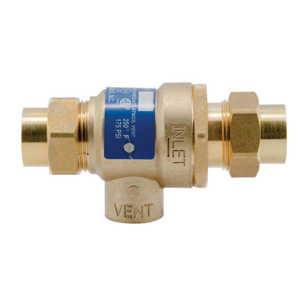 Watts Iron Brass Union FNPT Backflow Preventer 